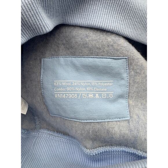Outdoor‎ Voices Sky Blue Fleece Pullover Sweater Small - Picture 4 of 4